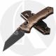 Benchmade Immunity 290BK-1 - Black M4 Wharncliffe - Flat Dark Earth Anodized Billet Aluminum - AXIS Lock Folder - USA Made