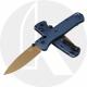 Benchmade Bugout 535FE-05 EDC Knife - FDE Cerakote S30V - Crater Blue Grivory - USA Made