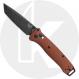 Benchmade Bailout 537BK-07 Knife - DLC Battlewash MagnaCut Tanto - Burnt Copper Aluminum - USA Made