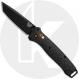 Benchmade Bailout 537BK-10 Knife - Black S90V Tanto - Carbon Fiber - USA Made