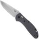 Benchmade G10 Griptilian 551-1 Knife Mel Pardue EDC Drop Point Gray and Blue G10