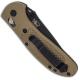 Benchmade 551BKSN Griptilian S30V EDC Black Drop Point Sand GFN AXIS Lock Folder USA Made