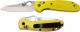 Benchmade Mini Griptilian 555HG-YEL Mel Pardue EDC Sheepfoot Yellow GFN AXIS Lock Folding Knife