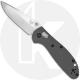 Benchmade G10 Mini Griptilian 556-1 Knife Mel Pardue EDC Drop Point Gray and Blue G10