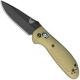 Benchmade 556BKSN Mini Griptilian S30V EDC Black Drop Point Sand GFN AXIS Lock Folder USA Made