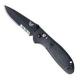 Benchmade 556SBK Mini Griptilian S30V EDC Black Part Serrated Drop Point Black GFN AXIS Lock Folder USA Made