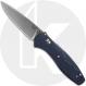Benchmade Barrage 581-03 Knife - Satin S30V Drop Point - Blue Canyon Richlite - USA Made