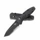Benchmade Barrage Knife 583SBK - Part Serrated Black Tanto - Black Valox - AXIS Assist - USA Made