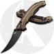 Benchmade Mini Bedlam 865BK-01 Knife - Black S90V Scimitar - Coyote/Black/OD G10 - USA Made