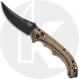 Benchmade Mini Bedlam 865BK-01 Knife - Black S90V Scimitar - Coyote/Black/OD G10 - USA Made