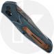 Benchmade Osborne 940-04 Knife - Satin M390 Reverse Tanto - Denim Micarta - USA Made