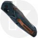 Benchmade Mini Osborne 945-04 Knife - Satin M390 Reverse Tanto - Denim Micarta - USA Made