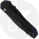 Benchmade Mini Osborne 945BK-1 Knife - Warren Osborne - Black S30V Reverse Tanto - Black G10 with Blue Base Layer - AXIS Lock Fo