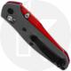 Benchmade Mini Osborne 945RD-2401 Knife - Red CPM S90V Reverse Tanto - Gray G10 - AXIS Lock Folder - USA Made