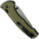 Benchmade 980 Turret Knife Satin Drop Point, Olive Drab G10 AXIS Lock Folder USA Made