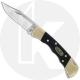 Buck Ranger 50th Anniversary Edition - 0112BRS3FG - Custom Tang Stamp - Finger Grooved Ebony Handle with Anniversary Shield