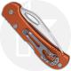 Buck Mini SpitFire 0726ORS - Value Price EDC - Orange Aluminum - Lock Back Folder - USA Made