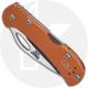 Buck Mini SpitFire 0726ORS - Value Price EDC - Orange Aluminum - Lock Back Folder - USA Made