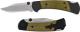 Buck Ranger Sport 0112GRS5 - S30V Clip Blade - Black Aluminum and Green Micarta Handle - Made in USA