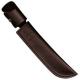 Buck General Knife Sheath, Burgundy Leather, BU-120BRS