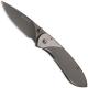 Buck Knives Buck Nobleman Knife, Black Titanium, BU-327TT