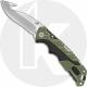 Buck Large Pursuit Folder 0660GRG - Gut Hook - Black GFN and Green Versaflex - Lock Back - Made in USA