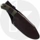 Buck Alpha Hunter 664BRS Fixed Blade Knife - S35VN Drop Point - Richlite Handle - Brown Leather Sheath - USA Made