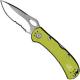 Buck SpitFire, Part Serrated Green, BU-722GRX1