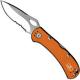 Buck SpitFire, Part Serrated Orange, BU-722ORX1