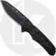 Buck 843 Sprint Ops 0843CFS - Black S45VN Reverse Tanto - Marbled Carbon Fiber - Liner Lock - Flipper Folder - USA Made