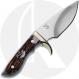 Buck Custom Light Skinner 921SP1 Fixed Blade Knife - Limited Edition - Satin BG-42 Drop Point - Elk Antler with Elk Inlay - USA