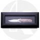 Buck Custom Dagger 970SP1 Fixed Blade Knife - Limited Edition - Satin 420HC Dagger - Elk Antler - USA Made