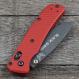 AWT Benchmade Bugout Custom Aluminum Scales - Archon Series - Weathered Red Anodized - USA Made
