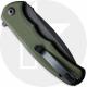 CIVIVI Mini Praxis C18026C-1 Knife - Black Stonewashed D2 - OD Green G10 - Flipper