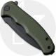 CIVIVI Mini Praxis C18026C-1 Knife - Black Stonewashed D2 - OD Green G10 - Flipper