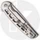 CIVIVI Perf Knife C20006-A - Value Price EDC - Stonewash Nitro-V Drop Point - Skeletonized Stainless Steel - Frame Lock - Flippe