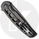 CIVIVI Perf Knife C20006-B - Value Price EDC - Black Stonewash Nitro-V Drop Point - Black Skeletonized Stainless Steel - Frame L