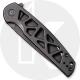 CIVIVI Perf Knife C20006-B - Value Price EDC - Black Stonewash Nitro-V Drop Point - Black Skeletonized Stainless Steel - Frame L