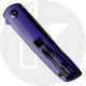 CIVIVI Bo C20009B-5 - Black Stonewash Nitro-V - Purple G10 - Liner Lock Flipper Folder