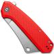 CIVIVI Mastodon Knife C2012B - Stonewash Cleaver Style Blade - Red G10 - Liner Lock Flipper Folder