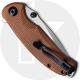 CIVIVI Pintail C2020A - Satin S35VN Drop Point - Brown Micarta - Liner Lock Flipper Folder