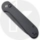 CIVIVI Button Lock Elementum C2103A - Black Stonewash 14C28N - Black G10 - Manual Action - Button Lock Folder