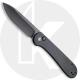 CIVIVI Button Lock Elementum C2103A - Black Stonewash 14C28N - Black G10 - Manual Action - Button Lock Folder