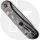 CIVIVI Button Lock Elementum C2103DS-3 - Black Hand Rubbed Damascus - Black Marble Carbon Fiber - Manual Action - Button Lock Fo