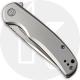 CIVIVI NOx C2110A - Satin Nitro-V Drop Point - Gray Stainless Steel - Frame Lock Flipper Folder