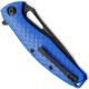 CIVIVI Wyvern Knife C902H - Black Stonewash D2 Drop Point - Blue FRN - Liner Lock Flipper Folder
