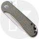 CIVIVI Elementum Knife C907T - Satin D2 Drop Point - Dark Green Micarta - Liner Lock Flipper Folder