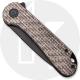 CIVIVI Elementum C907T-D - Black Stonewash D2 Tanto - Brown Matrix Micarta - Liner Lock - Flipper Folder