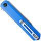 CIVIVI Chronic Knife C917B - Satin Clip Point - Blue G10 - Liner Lock Flipper Folder