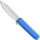 CIVIVI Chronic Knife C917B - Satin Clip Point - Blue G10 - Liner Lock Flipper Folder